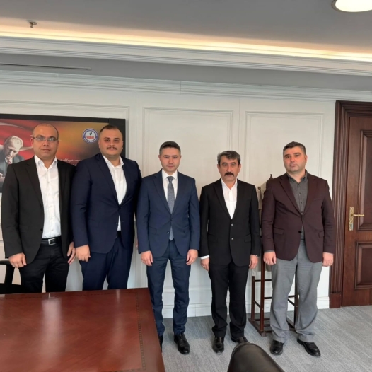 112 Acil Çağrı Merkezleri Daire Başkanı Sayın Emre ZEYREK'i Makamında Ziyaret Ettik