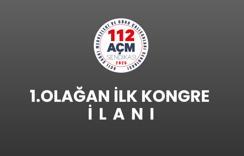 1.OLAĞAN İLK GENEL KURUL DUYURUSU