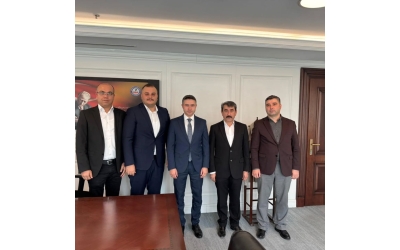 112 Acil Çağrı Merkezleri Daire Başkanı Sayın Emre ZEYREK'i Makamında Ziyaret Ettik