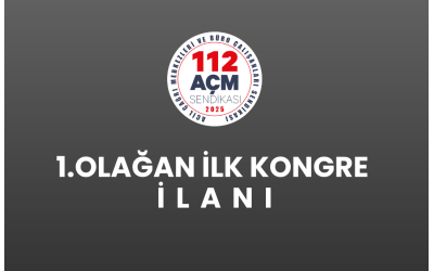 1.OLAĞAN İLK GENEL KURUL DUYURUSU
