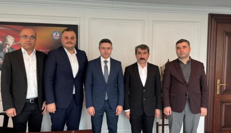 112 Acil Çağrı Merkezleri Daire Başkanı Sayın Emre ZEYREK'i Makamında Ziyaret Ettik