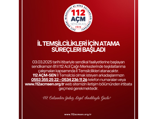 İl Temsilcileri Ataması