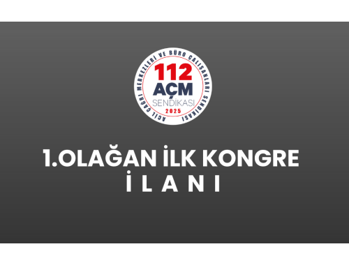 1.OLAĞAN İLK GENEL KURUL DUYURUSU