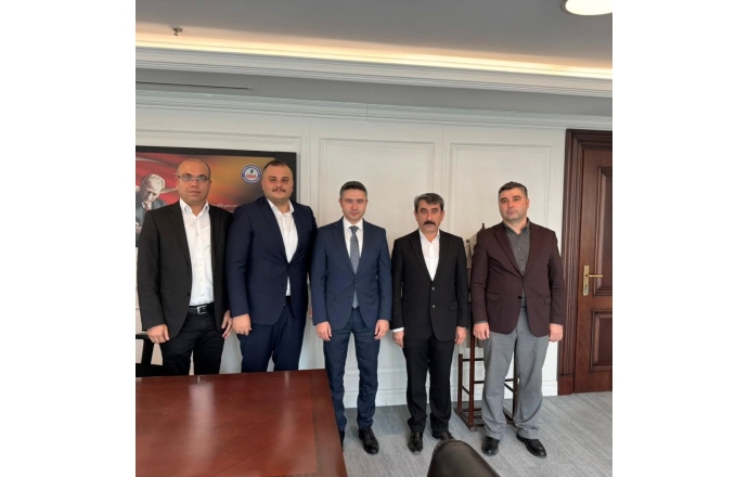 112 Acil Çağrı Merkezleri Daire Başkanı Sayın Emre ZEYREK'i Makamında Ziyaret Ettik