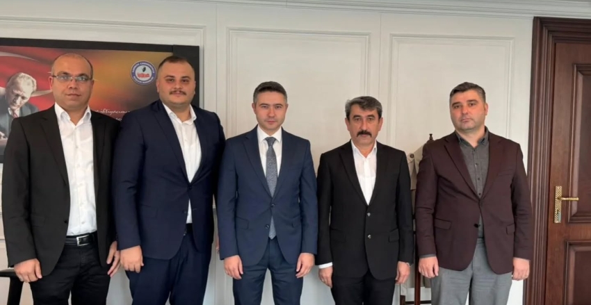 112 Acil Çağrı Merkezleri Daire Başkanı Sayın Emre ZEYREK'i Makamında Ziyaret Ettik