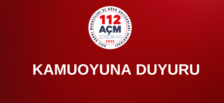 Kamuoyuna Duyuru