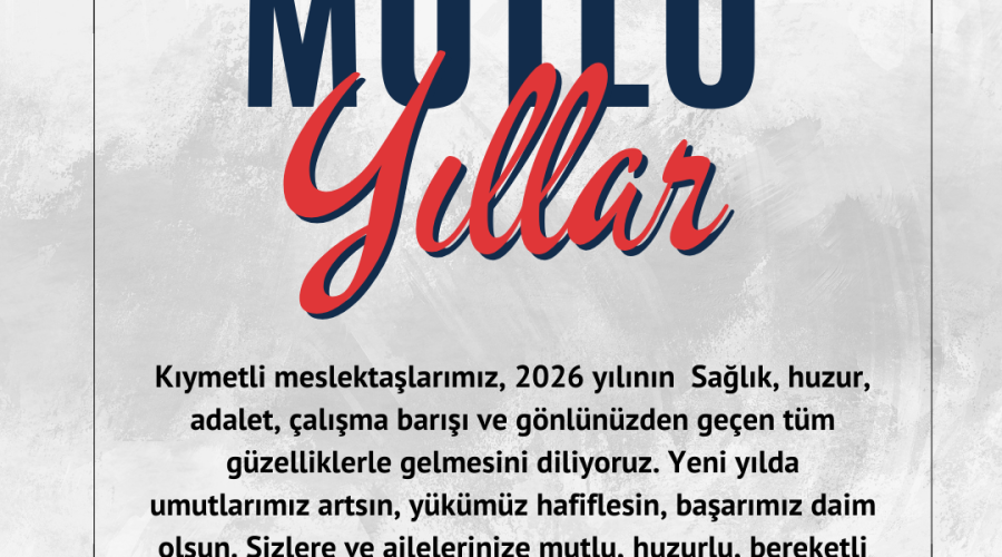 Genel Başkan Okan ORAK' tan Yeni Yıl Mesajı