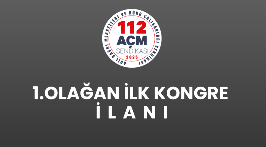 1.OLAĞAN İLK GENEL KURUL DUYURUSU