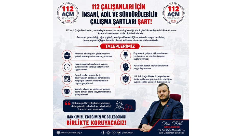 HAKKIMIZI, EMEĞİMİZİ VE GELECEĞİMİZİ BİRLİKTE KORUYACAĞIZ!
