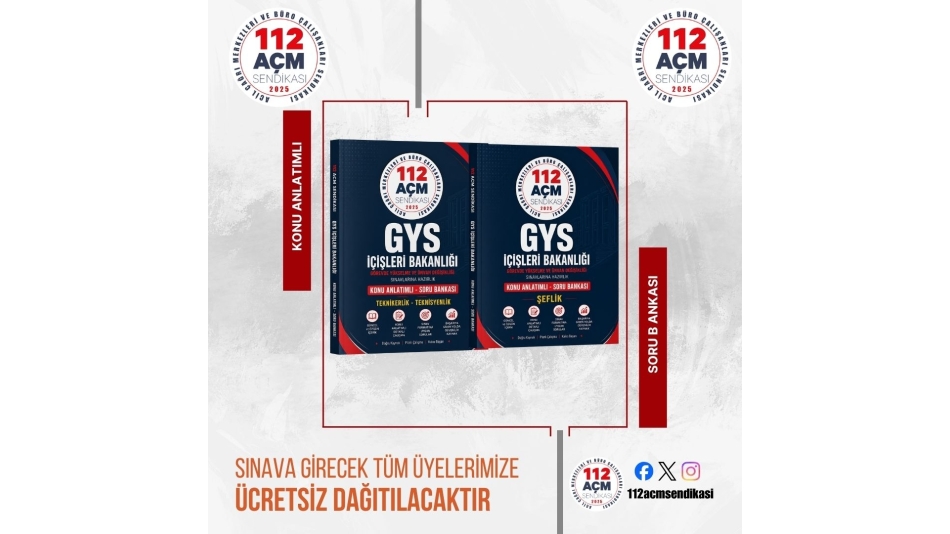 112 AÇM SEN'DEN ÜYELERİMİZE YENİ NESİL SINAV DESTEĞİ